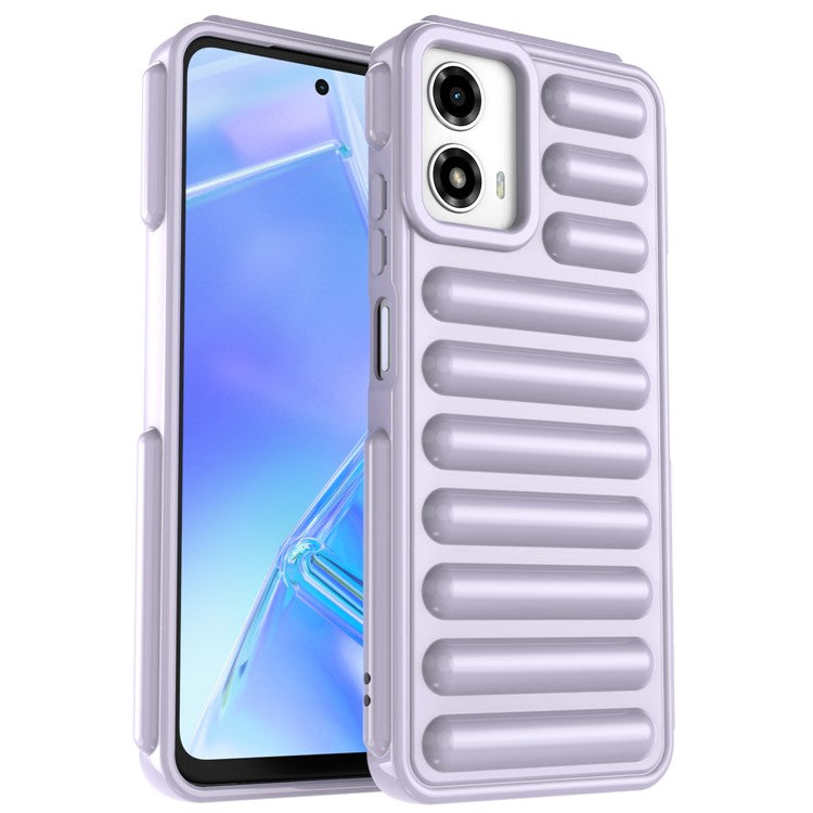 Capsule Series for Motorola Moto G45 5G / G34 5G Case TPU Anti-Drop Cell Phone Cover - Purple