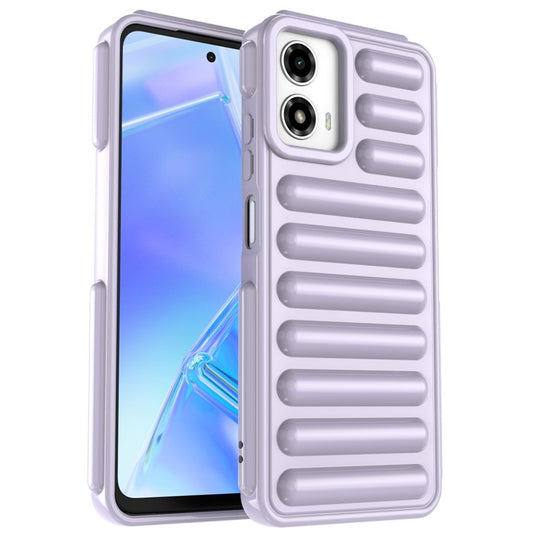 Capsule Series for Motorola Moto G45 5G / G34 5G Case TPU Anti-Drop Cell Phone Cover - Purple