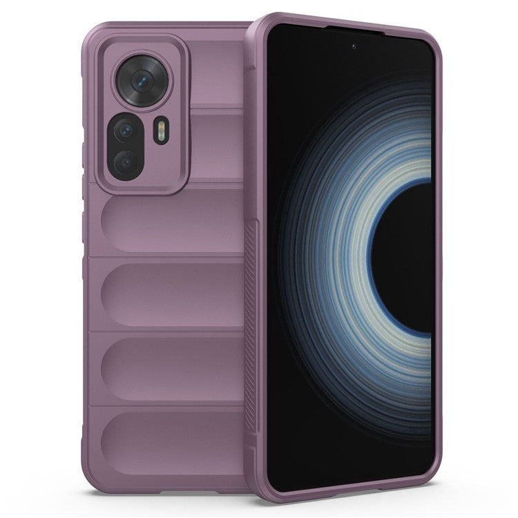 For Xiaomi Redmi K50 Gaming 5G / Poco F4 GT Phone Case Soft TPU Shockproof Case Mobile Phone Protective Cover - Light Purple