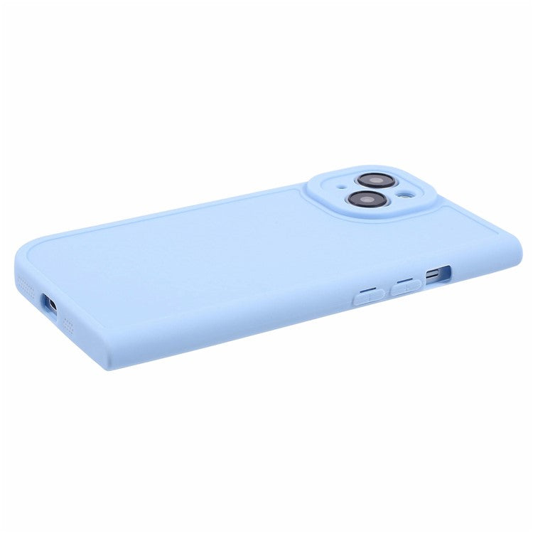HRX Series for iPhone 14 Case Book-Shaped Design Matte TPU Phone Cover - Blue