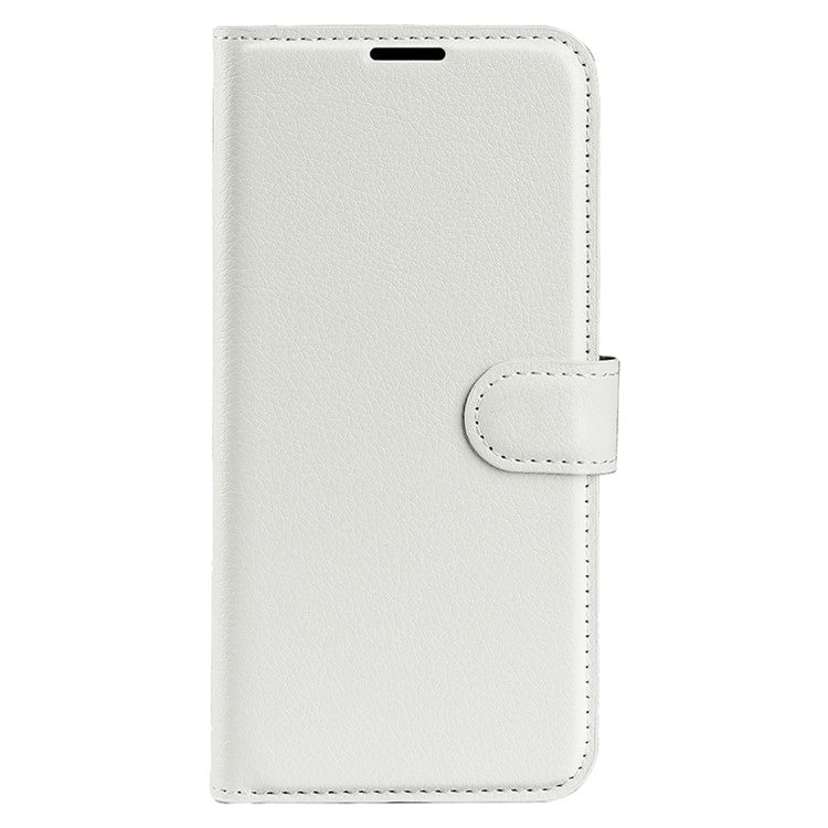 For Xiaomi 14T Pro Case Litchi Texture Shockproof Leather Wallet Phone Cover - White