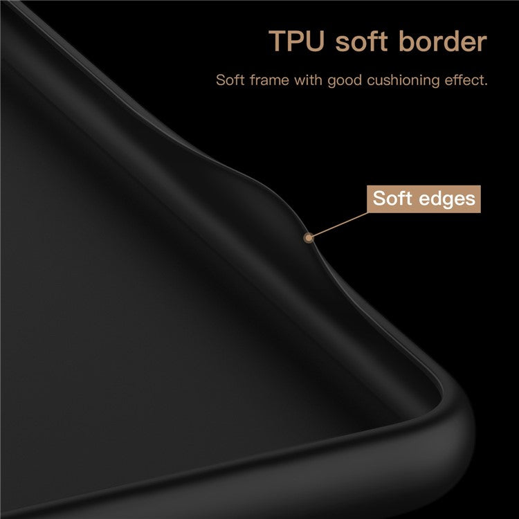 For Motorola Edge 50 Neo 5G / Moto S50 5G / Thinkphone 25 5G Case Retro Leather Coated PC+TPU Phone Cover - Black