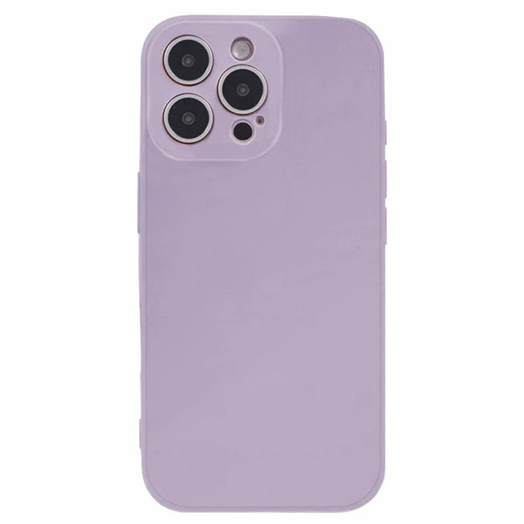 KALEBOL KLB-TPU003 For iPhone 14 Pro Case Anti-Scratch Solid Color TPU Phone Cover - Purple