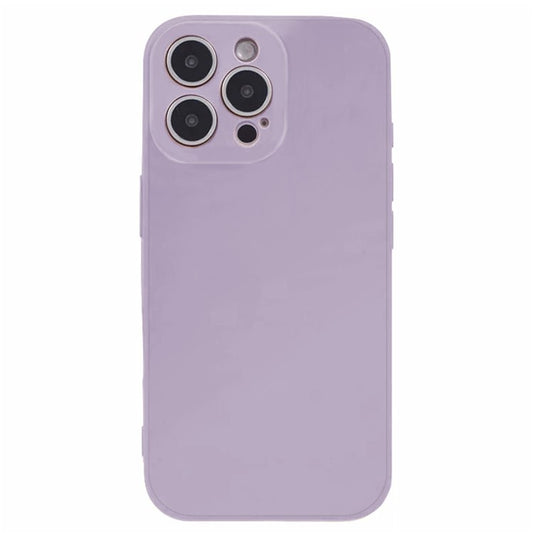 KALEBOL KLB-TPU003 For iPhone 14 Pro Case Anti-Scratch Solid Color TPU Phone Cover - Purple