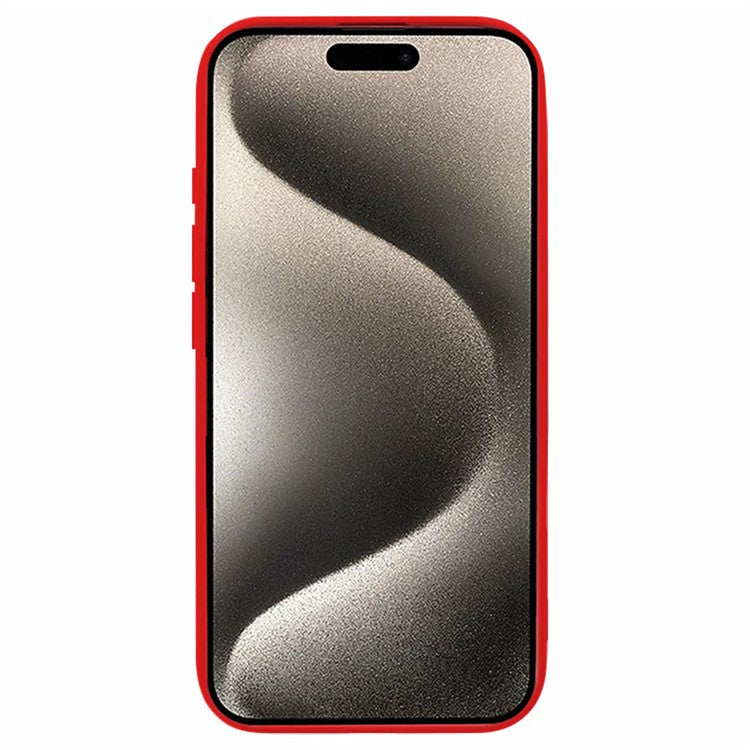 KALEBOL KLB-TPU003 For iPhone 14 Pro Max Case Anti-Scratch Solid Color TPU Phone Cover - Red