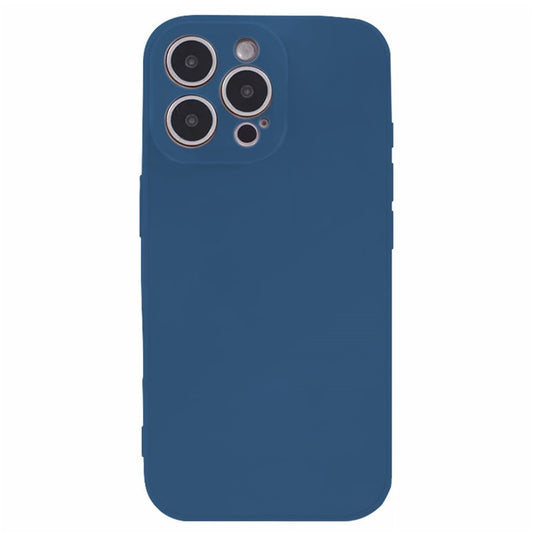KALEBOL KLB-TPU003 For iPhone 14 Pro Max Case Anti-Scratch Solid Color TPU Phone Cover - Blue