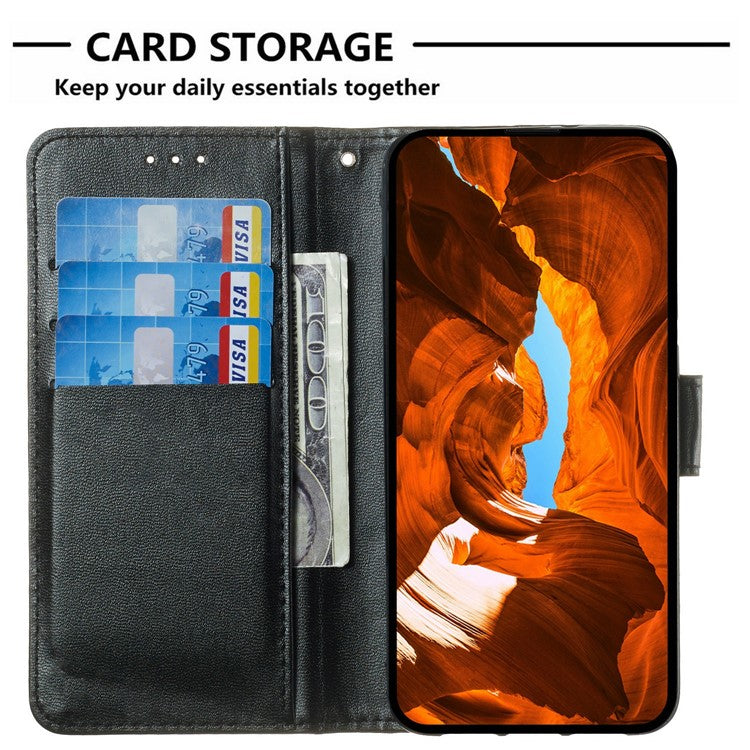 For Xiaomi 14T Pro Case PU Leather Flip Phone Cover Wallet Card Slot Holder - Black