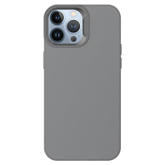 KALEBOL KLB-TPU008 For iPhone 14 Pro Case Transparent Matte TPU Anti-Drop Phone Cover - Black