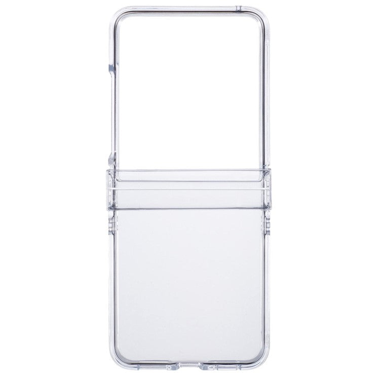 For Motorola Razr 50 Ultra 5G Shockproof Case Crystal Clear PC Phone Shell 3-Piece Design Phone Cover