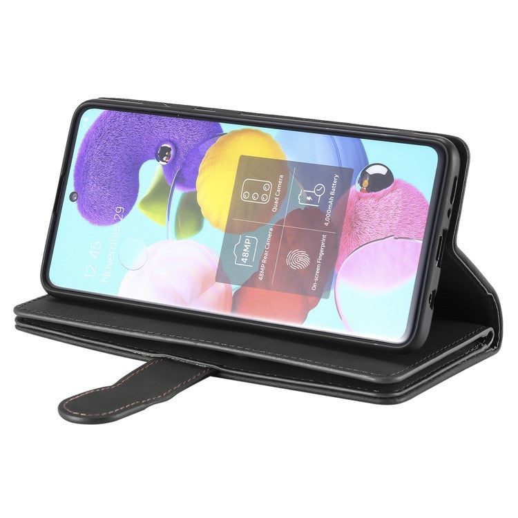 For Motorola Moto G35 5G Case PU Leather Phone Cover with Zipper Wallet 9 Card Slots - Black
