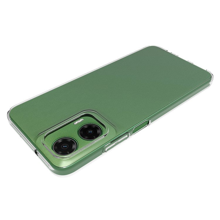 10Pcs / Pack For Motorola Moto G35 5G Clear Case Watermark-Free TPU Protective Cover