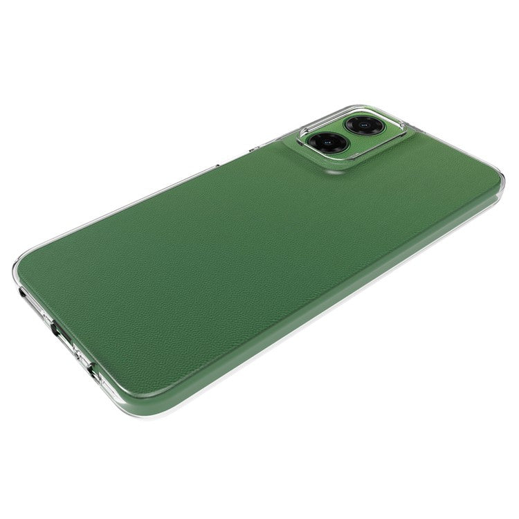 10Pcs / Pack For Motorola Moto G35 5G Clear Case Watermark-Free TPU Protective Cover