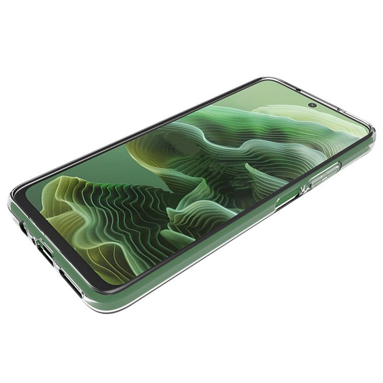 10Pcs / Pack For Motorola Moto G35 5G Clear Case Watermark-Free TPU Protective Cover