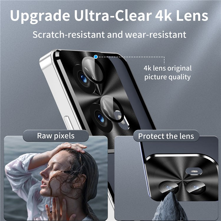 Magic Shield Magnetic Series for Motorola Edge (2024) 5G Case Metal+TPU Phone Cover with Lens Guard - Silver