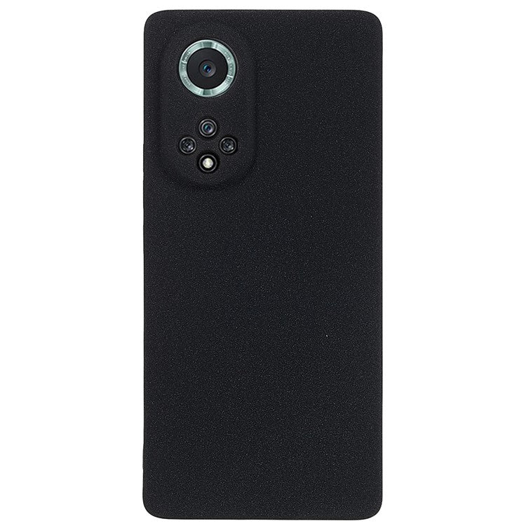 For Huawei nova 9 Pro Cell Phone Cover Double-Sided Matte Soft TPU Anti-fingerprint Anti-scratch Phone Case - Black