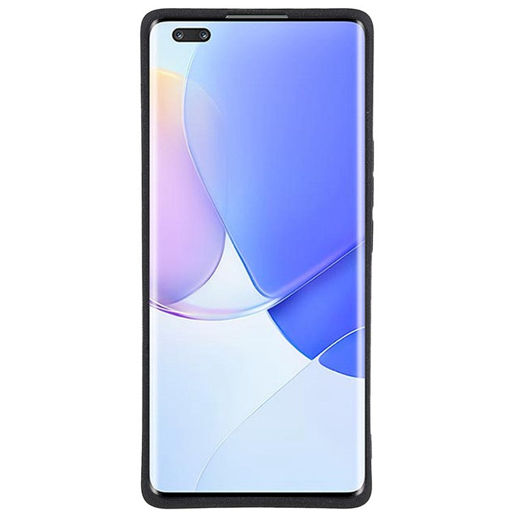 For Huawei nova 9 Pro Cell Phone Cover Double-Sided Matte Soft TPU Anti-fingerprint Anti-scratch Phone Case - Black