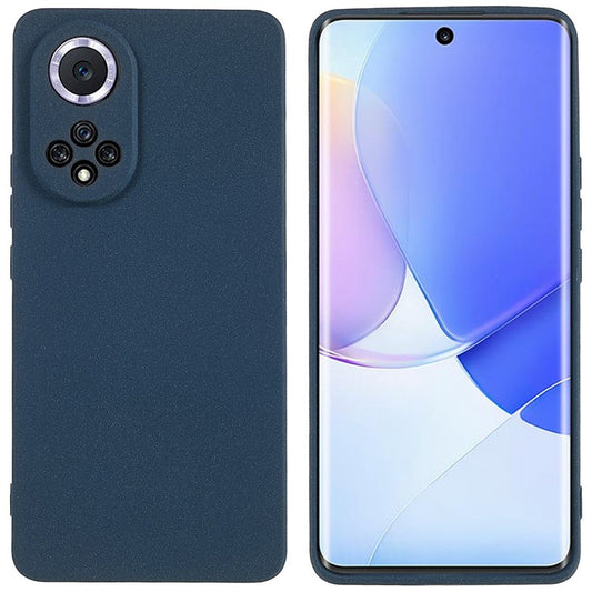 For Huawei nova 9 Anti-fingerprint Double-Sided Matte Soft TPU Phone Cover Anti-scratch Phone Back Case - Navy Blue