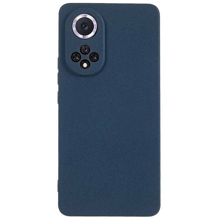 For Huawei nova 9 Anti-fingerprint Double-Sided Matte Soft TPU Phone Cover Anti-scratch Phone Back Case - Navy Blue