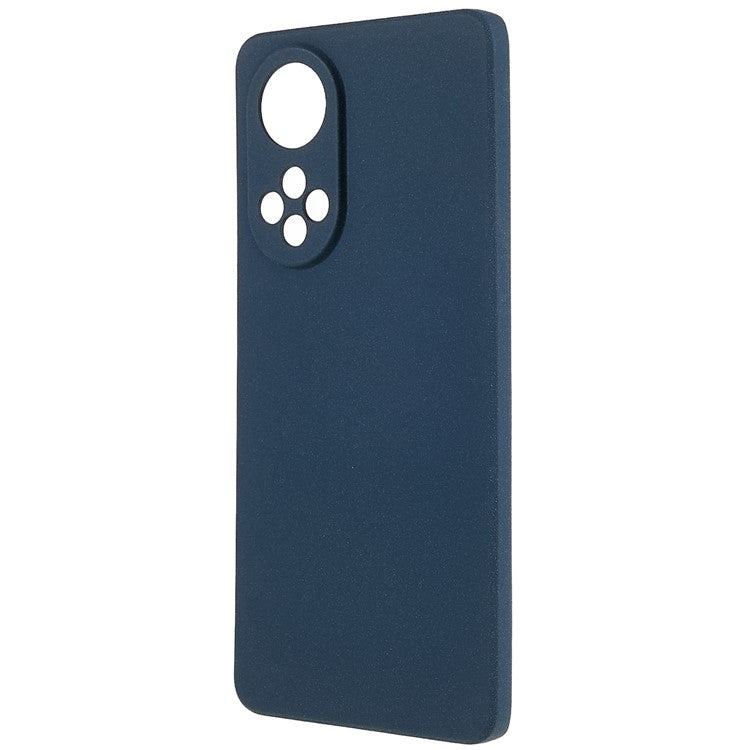 For Huawei nova 9 Anti-fingerprint Double-Sided Matte Soft TPU Phone Cover Anti-scratch Phone Back Case - Navy Blue