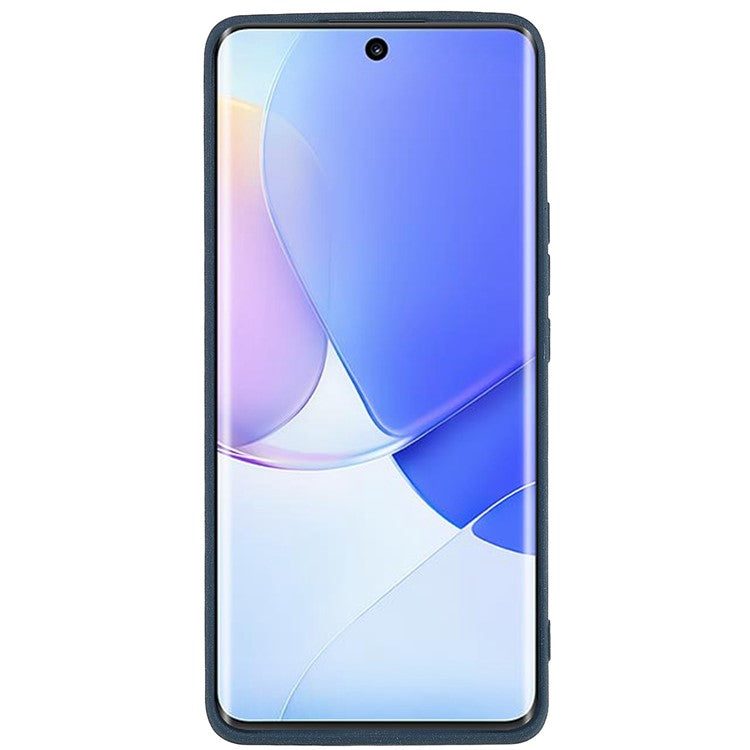 For Huawei nova 9 Anti-fingerprint Double-Sided Matte Soft TPU Phone Cover Anti-scratch Phone Back Case - Navy Blue