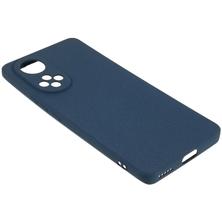 For Huawei nova 9 Anti-fingerprint Double-Sided Matte Soft TPU Phone Cover Anti-scratch Phone Back Case - Navy Blue