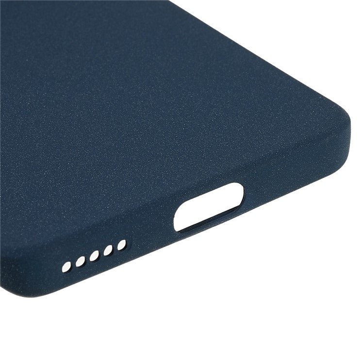 For Huawei nova 9 Anti-fingerprint Double-Sided Matte Soft TPU Phone Cover Anti-scratch Phone Back Case - Navy Blue