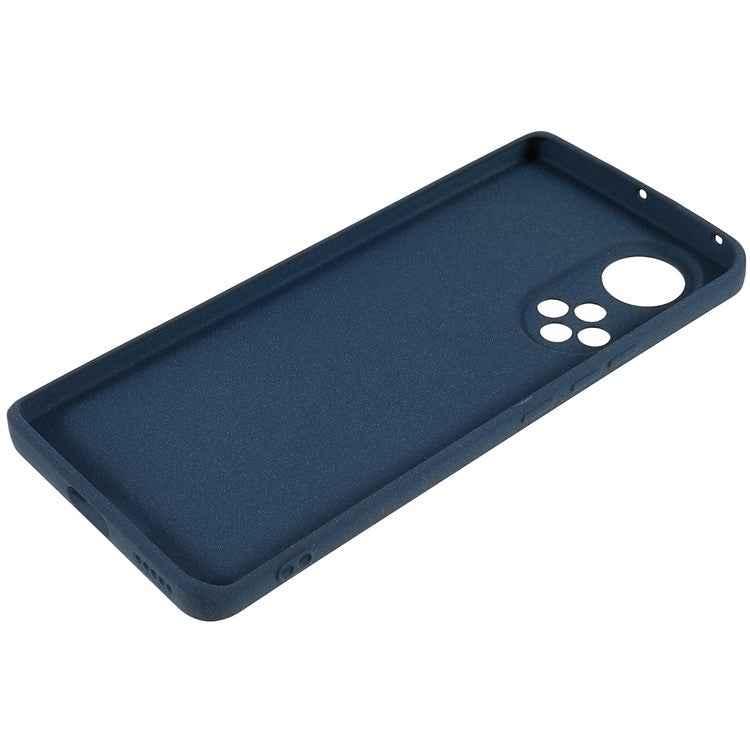 For Huawei nova 9 Anti-fingerprint Double-Sided Matte Soft TPU Phone Cover Anti-scratch Phone Back Case - Navy Blue
