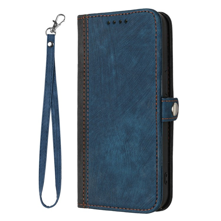 YX0020 For Motorola Moto G55 5G Case Wallet Stand Skin Touch Leather Phone Cover - Sapphire
