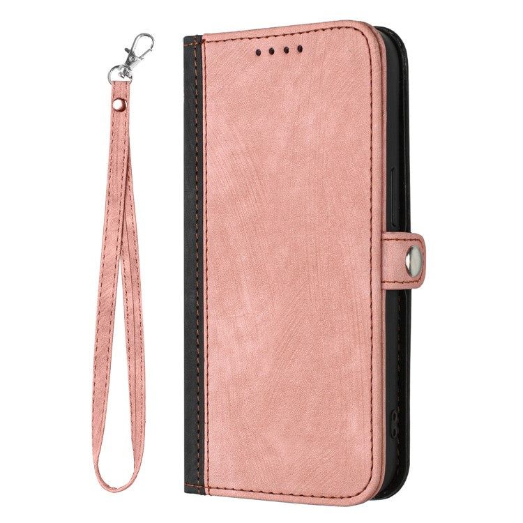 YX0020 For Motorola Moto G55 5G Case Wallet Stand Skin Touch Leather Phone Cover - Pink