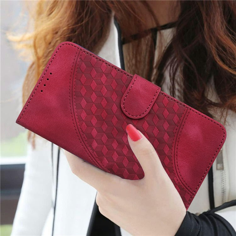 YX0060 For Motorola Moto G35 5G Case Elephant Head Pattern Leather Phone Cover - Rose