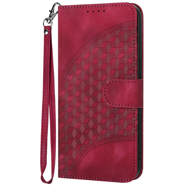 YX0060 For Motorola Moto G35 5G Case Elephant Head Pattern Leather Phone Cover - Rose