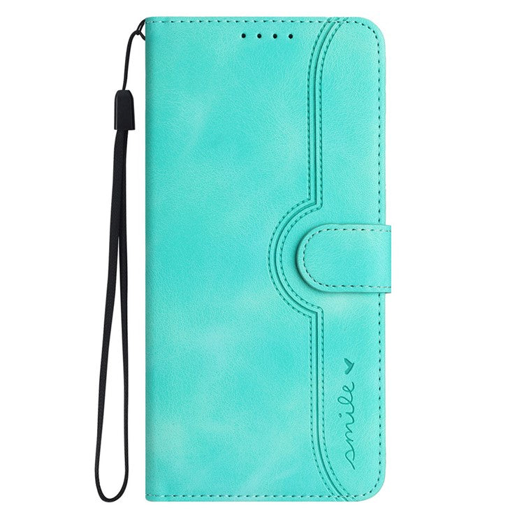 YX0030 For Motorola Moto G35 5G Case Leather Phone Cover Wallet Stand Design - Baby Blue
