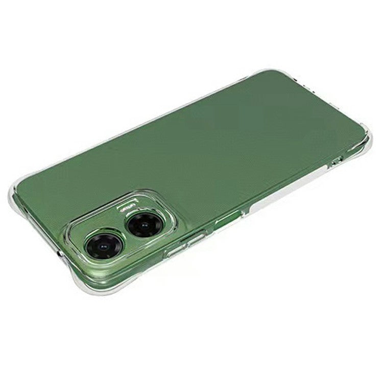 For Motorola Moto G35 5G Clear Phone Case 2.0mm Thickness Shockproof TPU Phone Cover