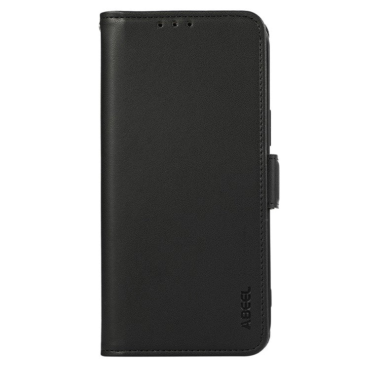 ABEEL For Motorola Moto G35 5G Case Leather Phone Cover with RFID Blocking Wallet - Black