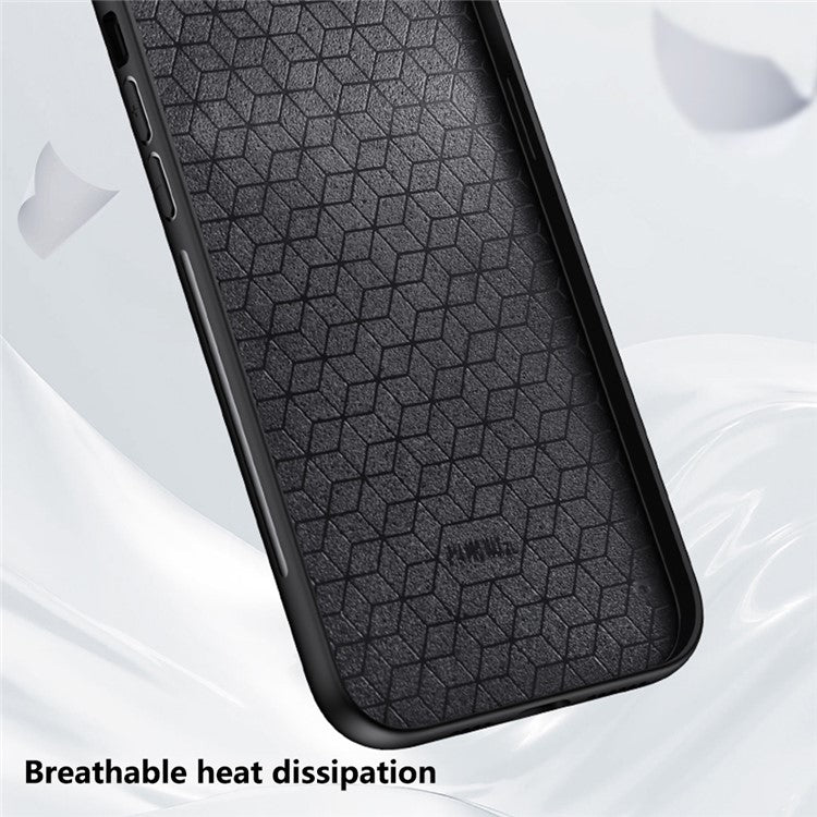 For Huawei nova 13 5G Case Deer Pattern Cloth Texture PU Leather Hybrid Phone Cover - Grey