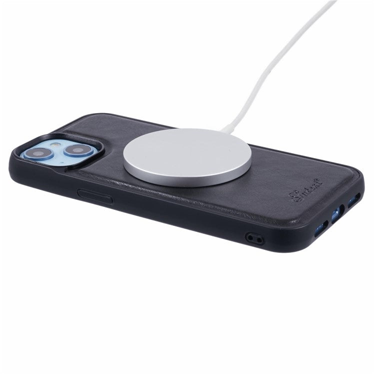 SUTENI H15 For iPhone 14 Case Compatible with MagSafe Detachable Card Holder Phone Cover - Black