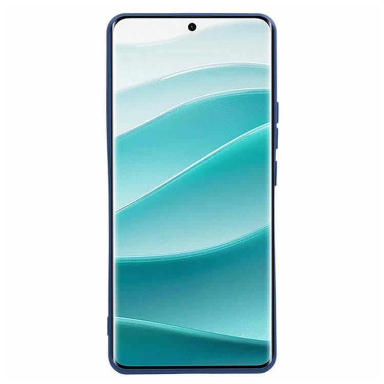 WANLONFENG RB2 Series for Xiaomi Redmi Note 14 Pro 5G / Poco X7 5G Case TPU Phone Cover with Screen Protector - Sapphire