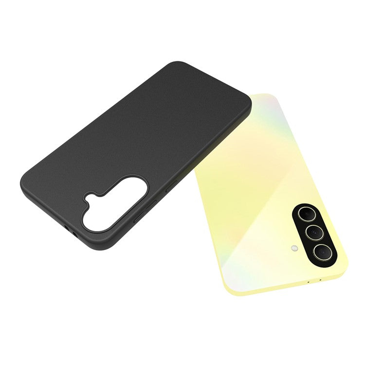 10Pcs / Pack For Samsung Galaxy A36 5G Case Anti-Fingerprint Soft TPU Protective Cover - Black