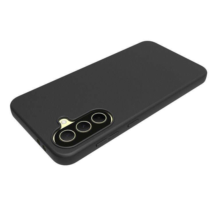 10Pcs / Pack For Samsung Galaxy A36 5G Case Anti-Fingerprint Soft TPU Protective Cover - Black
