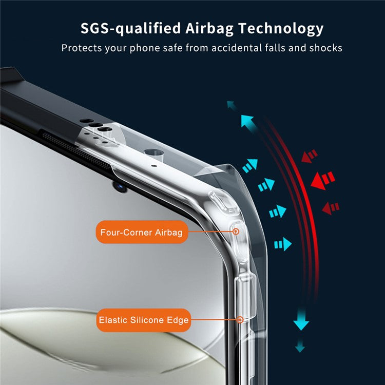 XUNDD For Huawei nova 13 Case Dropproof TPU + Acrylic Clear Back Phone Cover