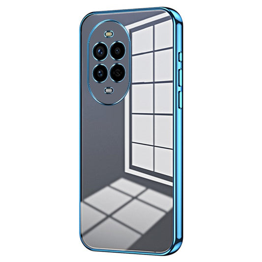 For Huawei nova 13 Pro 5G Case Electroplating Frame Soft TPU Phone Cover - Blue