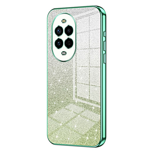 For Huawei nova 13 Pro 5G Case Electroplating Gradient Glitter TPU Phone Cover - Green