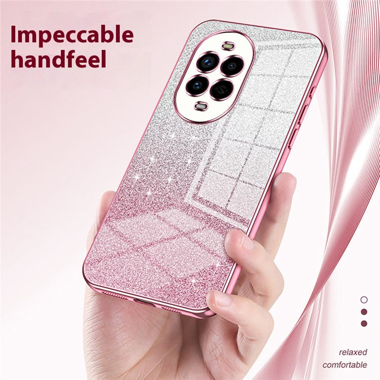 For Huawei nova 13 Pro 5G Case Electroplating Gradient Glitter TPU Phone Cover - Green