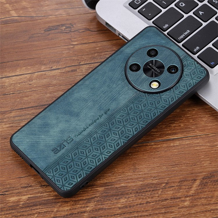 AZNS For Huawei Enjoy 50 Pro 4G / nova Y90 4G Imprinted Pattern Phone Case Scratch-resistant PU Leather Coated TPU Phone Cover - Green