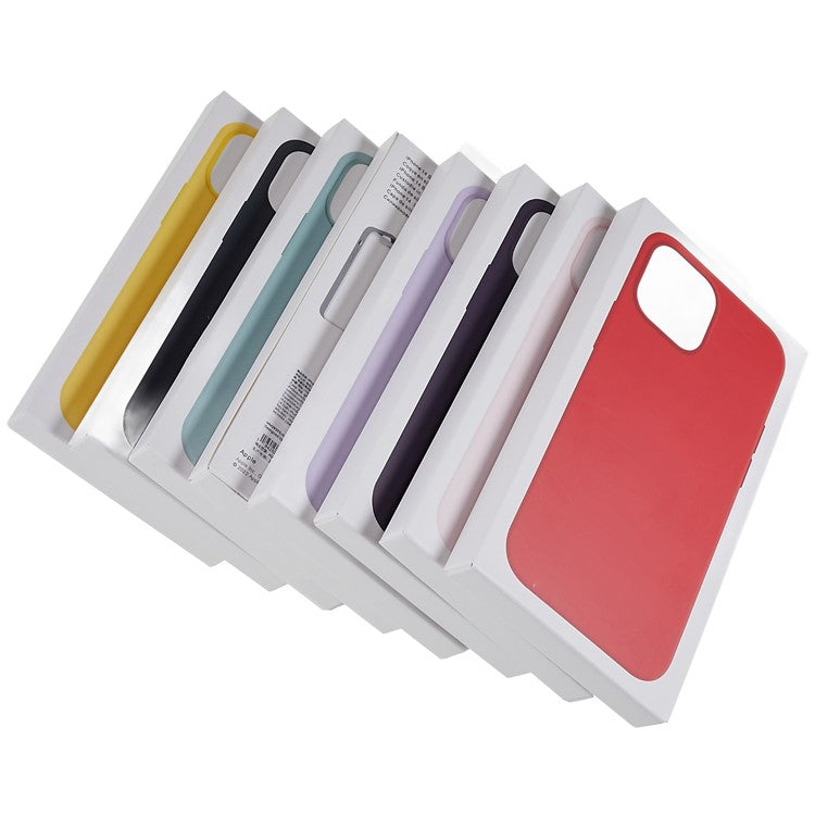 Magnetic Phone Case for iPhone 14 Pro Anti-Fall Silicone Case Anti-Scratch Protective Phone Cover - Purple