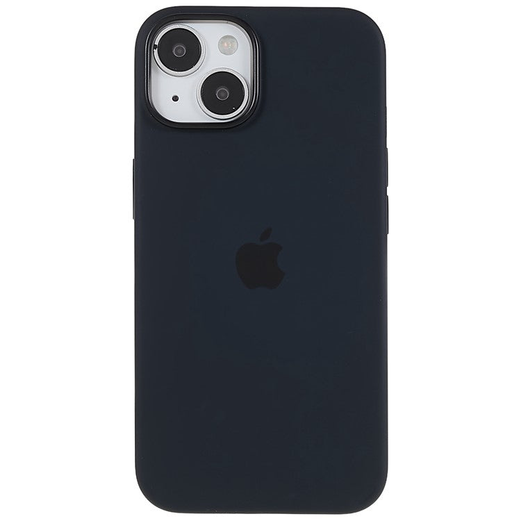 Magnetic Protective Case for iPhone 14 Plus Anti-Fall Silicone Case Scratch-Proof Phone Cover - Black