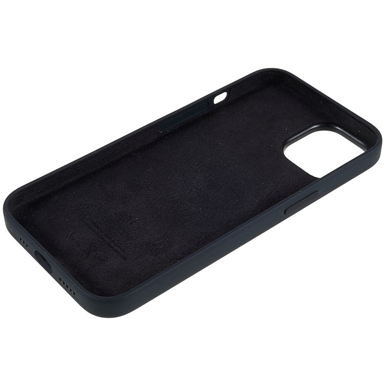 Magnetic Protective Case for iPhone 14 Plus Anti-Fall Silicone Case Scratch-Proof Phone Cover - Black