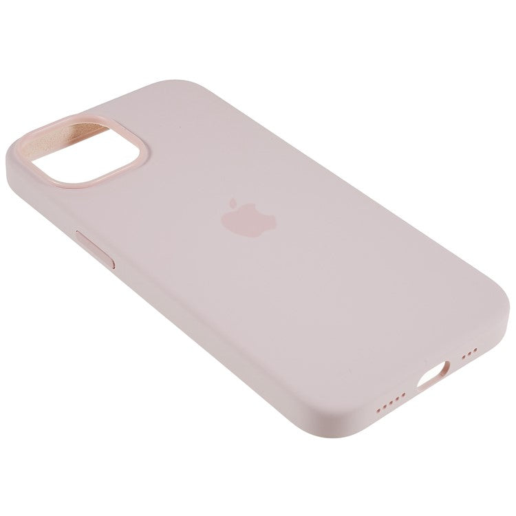 Magnetic Phone Case for iPhone 14 Pro Silicone Slim Case Anti-Scratch Protective Phone Cover - Pink