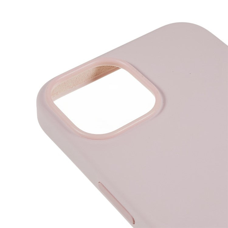 Magnetic Phone Case for iPhone 14 Pro Silicone Slim Case Anti-Scratch Protective Phone Cover - Pink