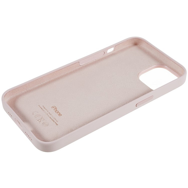 Magnetic Phone Case for iPhone 14 Pro Silicone Slim Case Anti-Scratch Protective Phone Cover - Pink